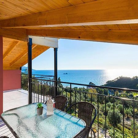 Luxury Loft Apartment With Pool - Pelekas Beach, Corfu Eksteriør bilde